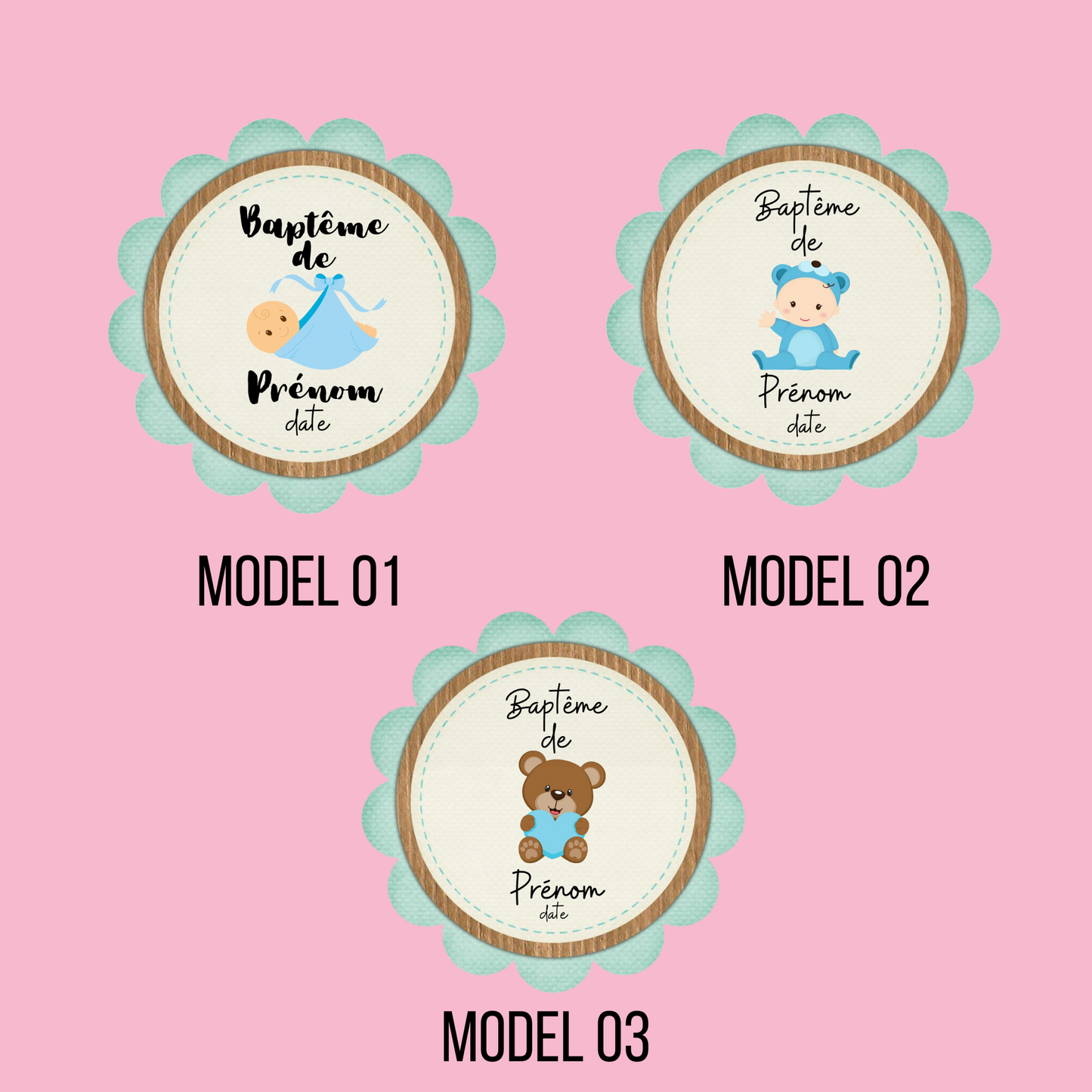 Pot de bonbons personnalisée