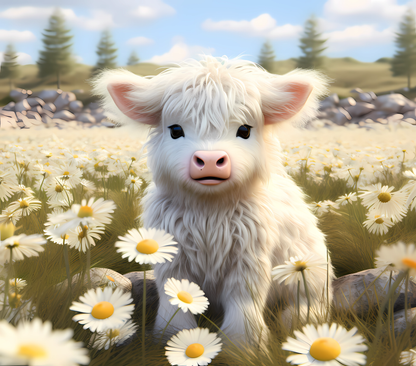 Gourde avec motif vache mignonne/Tumbler with cute cow design