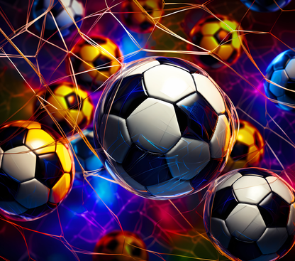 Gourde avec motif Football / Tumbler with Football design