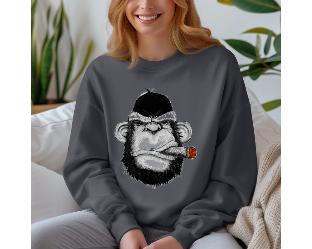 T-shirt à manches longues Smokey Monkey