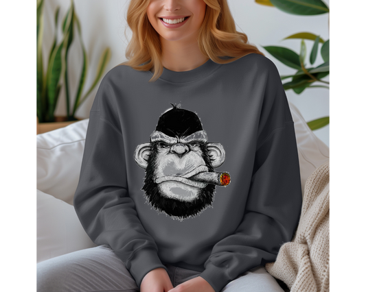 T-shirt à manches longues Smokey Monkey