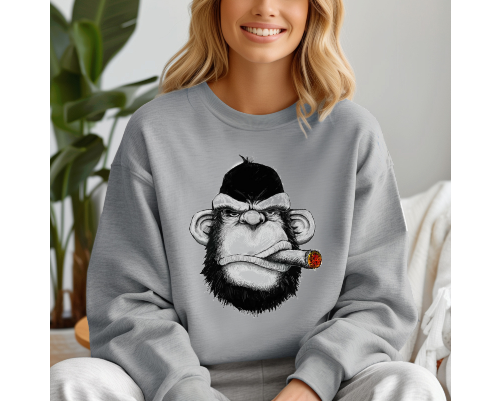 T-shirt à manches longues Smokey Monkey