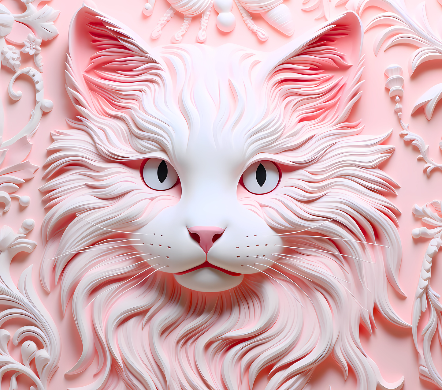 Gourde avec motif Chat / Tumbler with Cat design