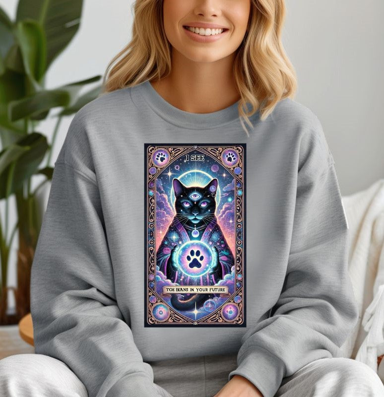 T-shirt à manches longues Cat Tarot