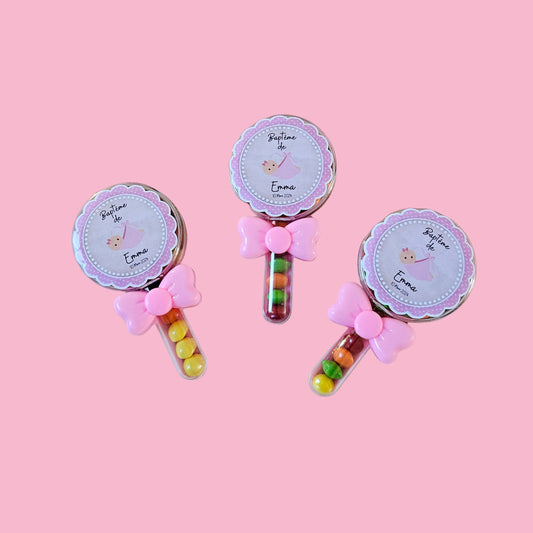 Lollipop transparant candy box personnalisées