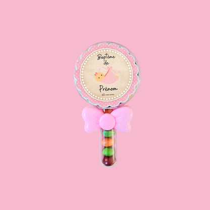 Lollipop transparant candy box personnalisées