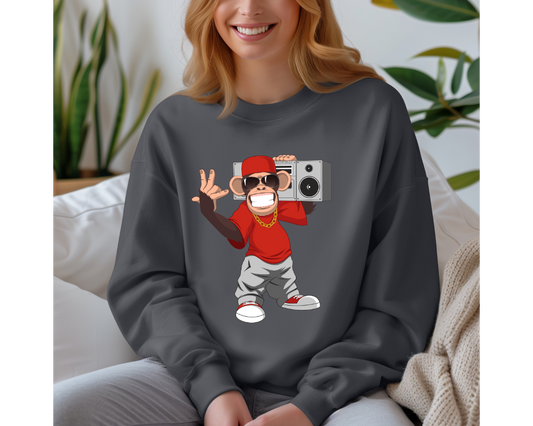 T-shirt à manches longues Radio Monkey