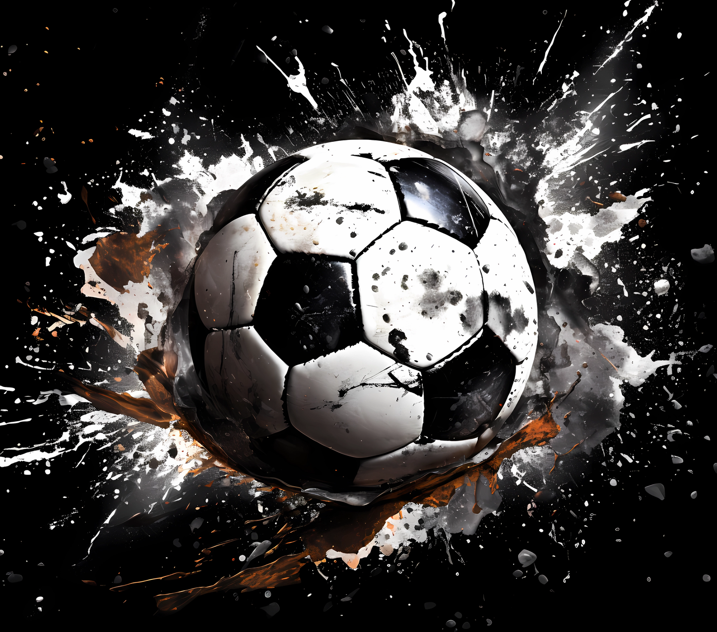 Gourde avec motif Football / Tumbler with Football design