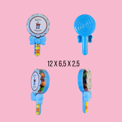 Lollipop transparant candy box Personnalisées