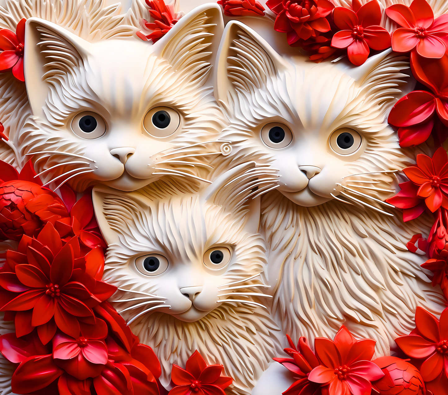 Gourde avec motif Chat / Tumbler with cat design