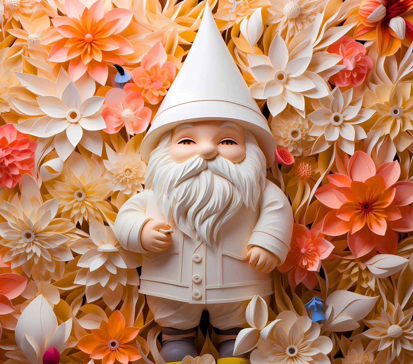 Gourde avec motif Gnome / Tumbler with Gnome design