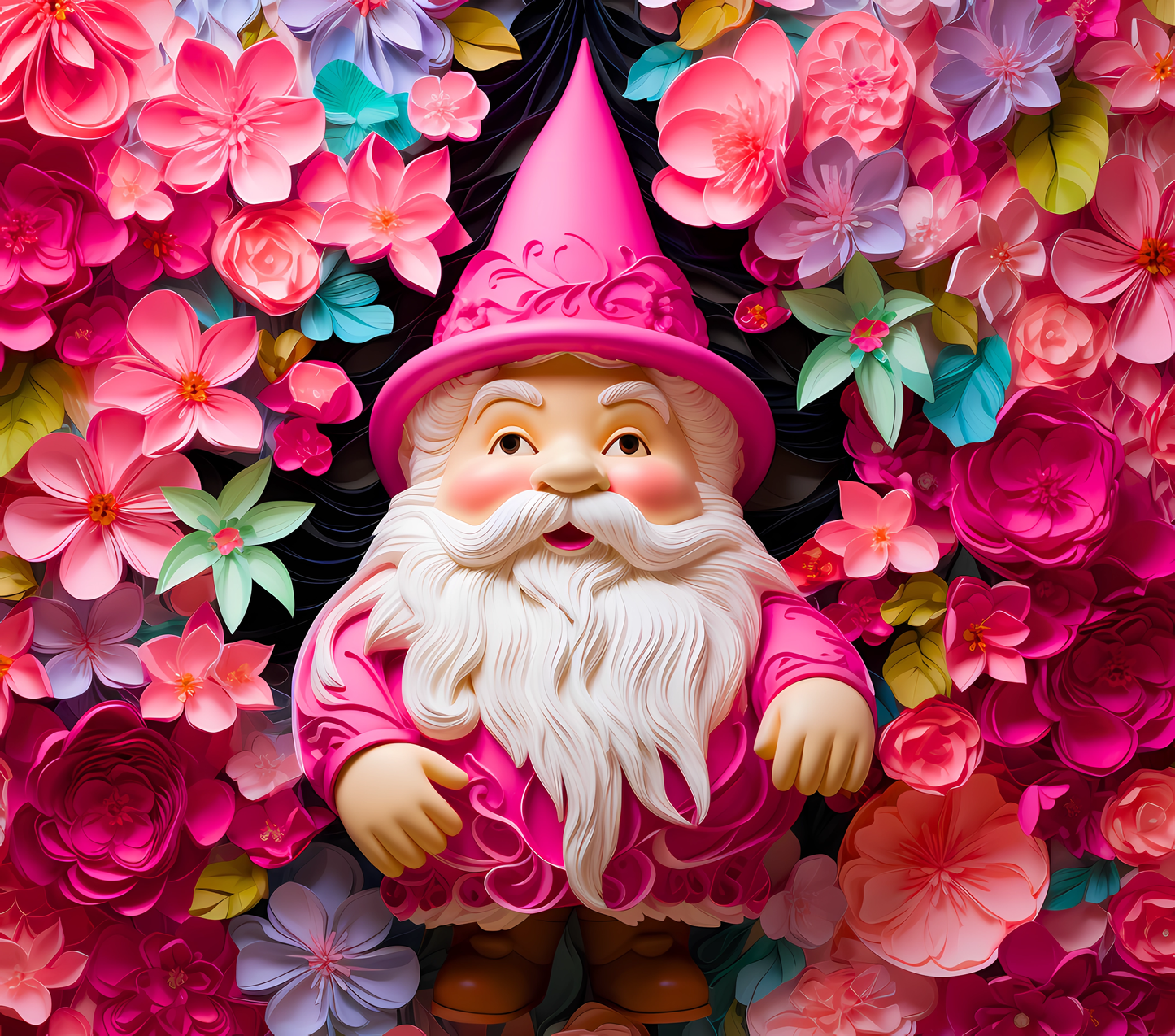 Gourde avec motif Gnome / Tumbler with Gnome design