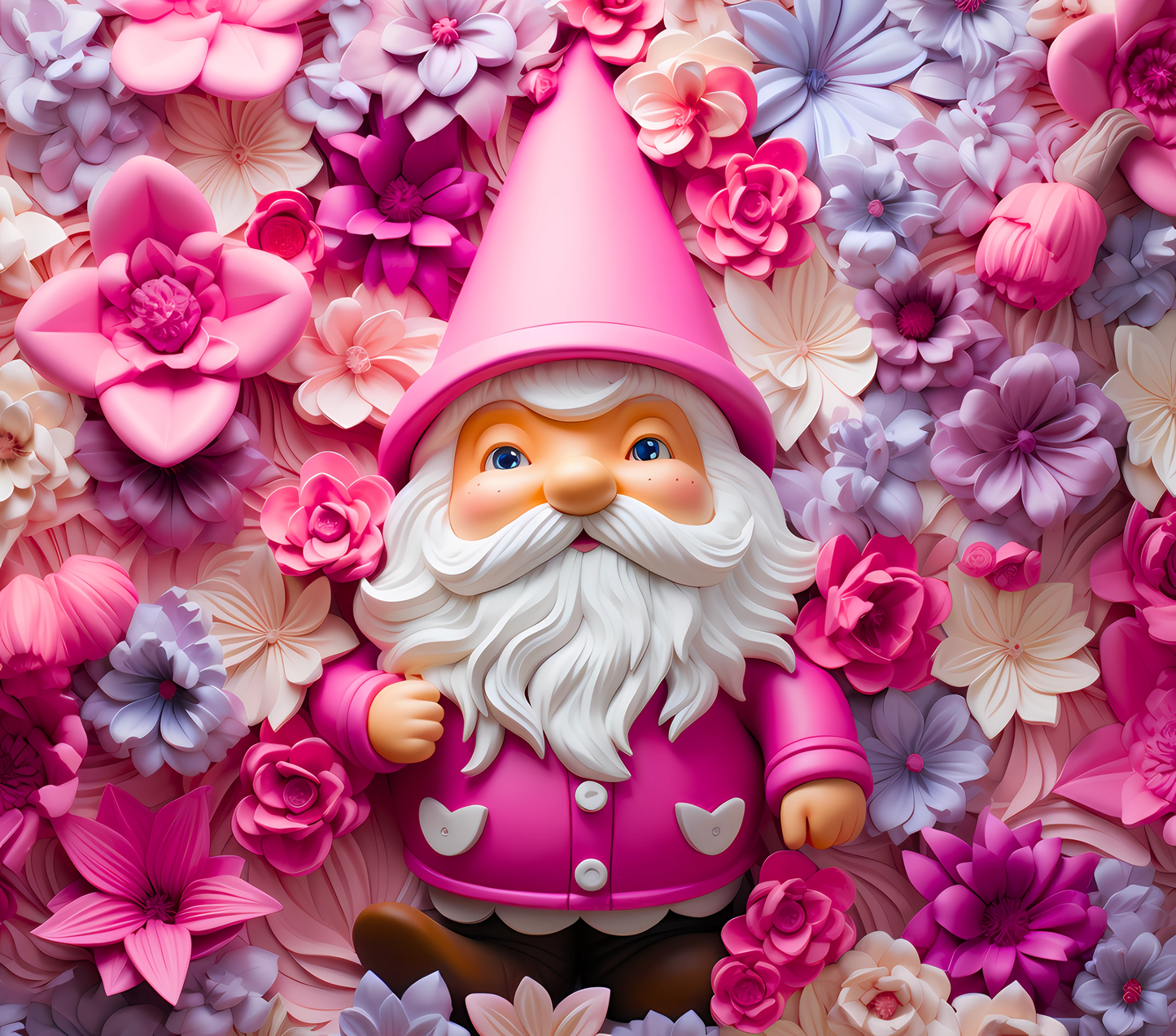 Gourde avec motif Gnome / Tumbler with Gnome design