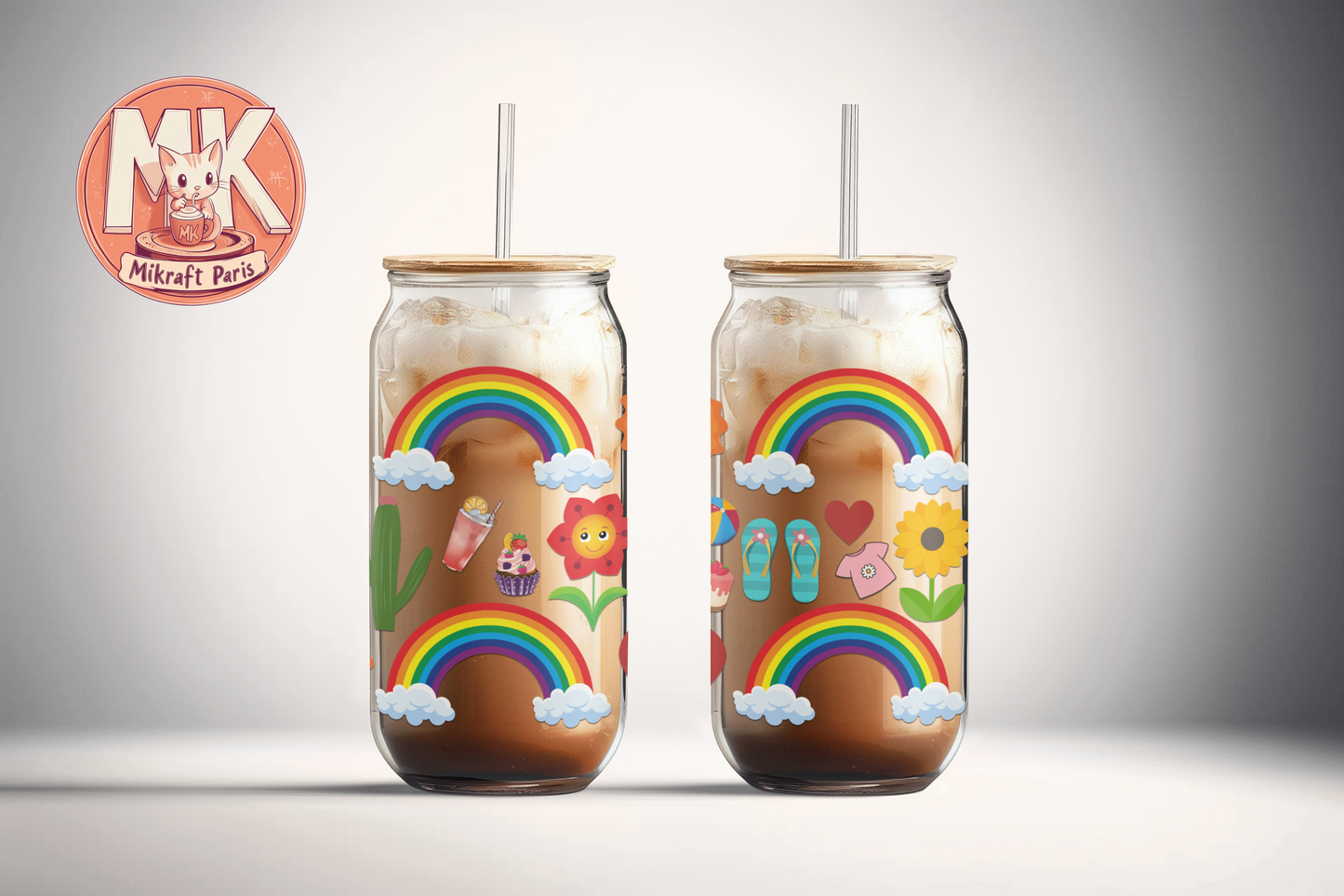 RAINBOW Gobelet en verre