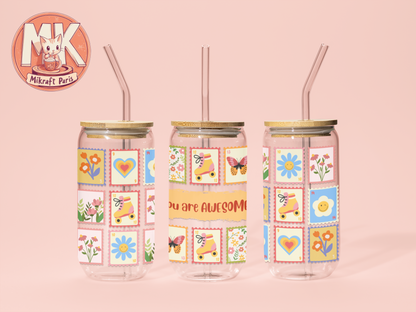 YOU ARE AWESOME Gobelet en verre