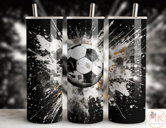 Gourde avec motif Football / Tumbler with Football design