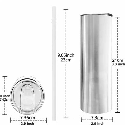 Gourde avec motif Gnome / Tumbler with Gnome design