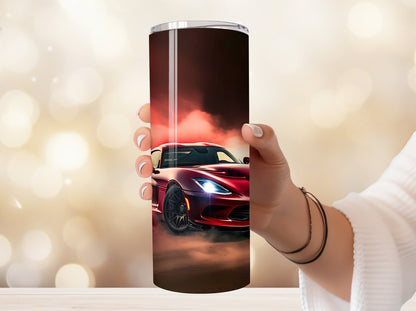 Gourde avec design voiture classique/Tumbler with classic car design
