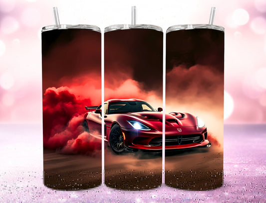 Gourde avec design voiture classique/Tumbler with classic car design