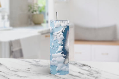 Gourde avec motif Chat / Tumbler with cat design